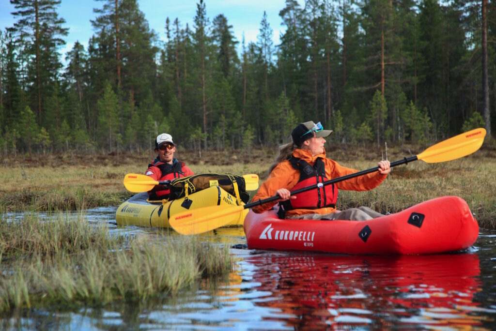 Paddla packraft i Sälen, Lämna aldrig hemmet utan båt