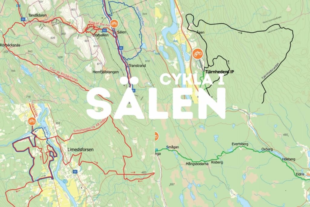 Cykla i Sälen, Vasaloppsarenan & Lima