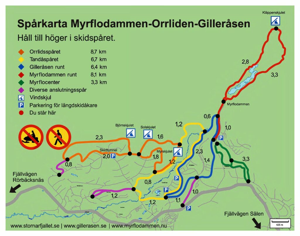 Ländspår Myrflodammen